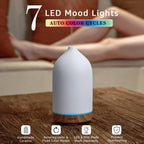 Gooamp Ceramic Essential Oil Diffuser Ultrasonic Humidifier

