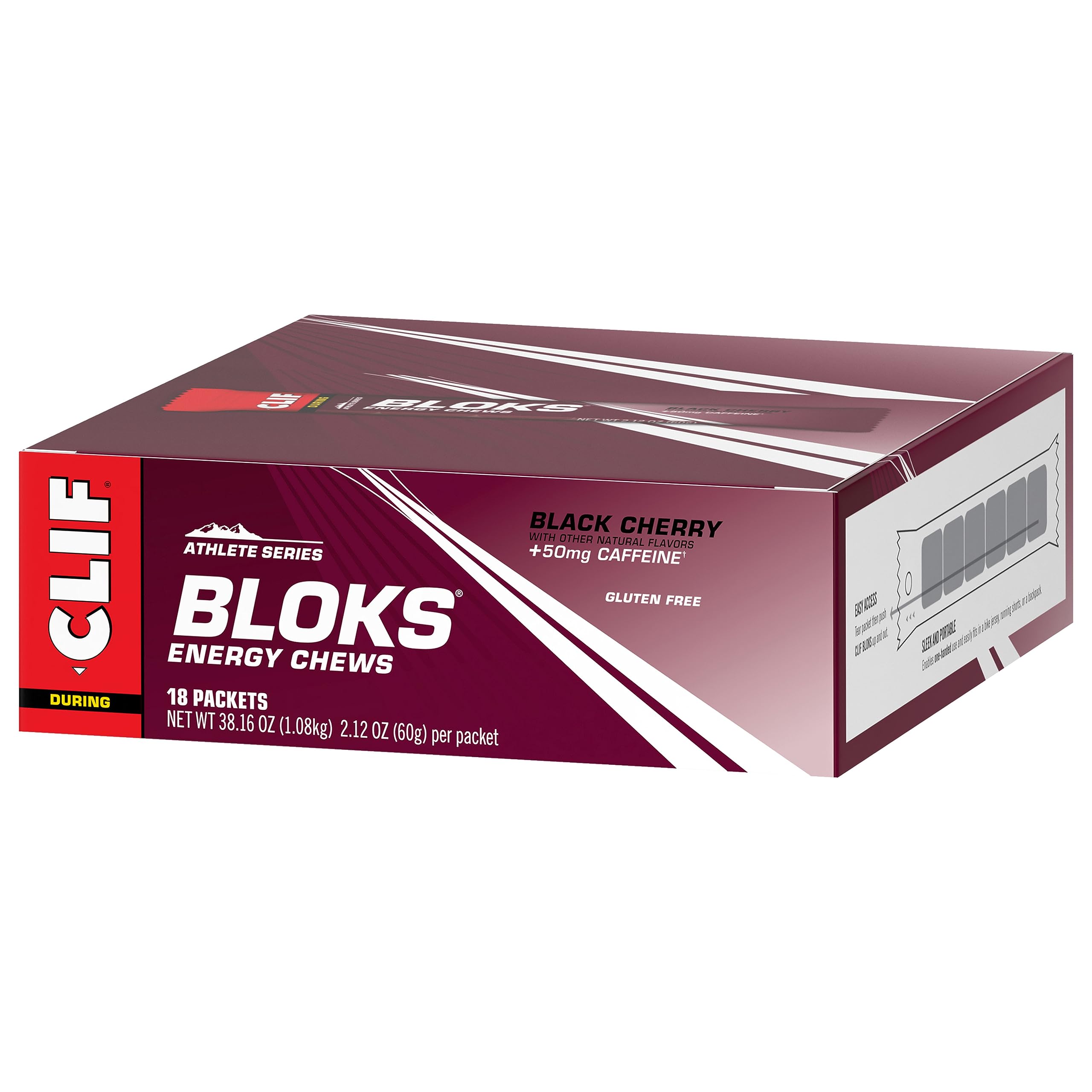 Clif BLOKS Energy Chews Plant-Based Endurance Fuel

