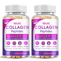 Nature's Live Multi Collagen Softgels with Type I II III V X Biotin Vitamin C Hyaluronic Acid