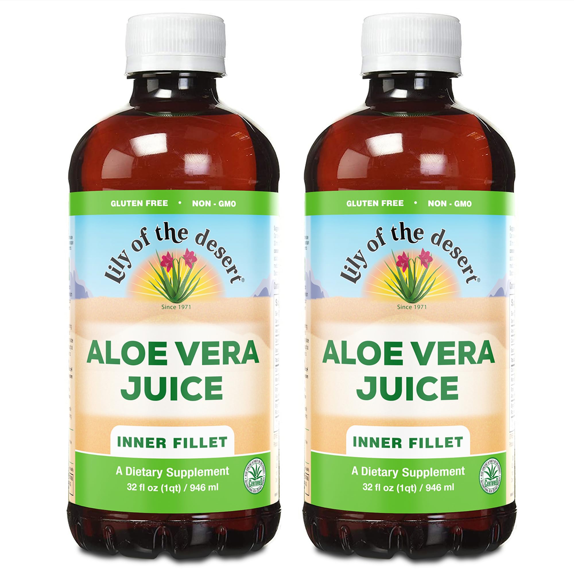 Aloe Vera Juice Lily Of The Desert Organic Inner Fillet

