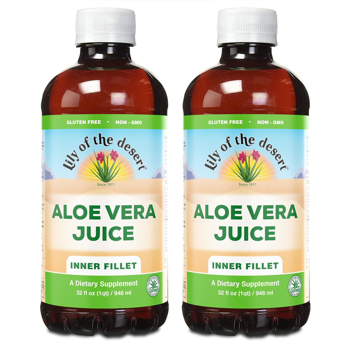 Aloe Vera Juice Lily Of The Desert Organic Inner Fillet