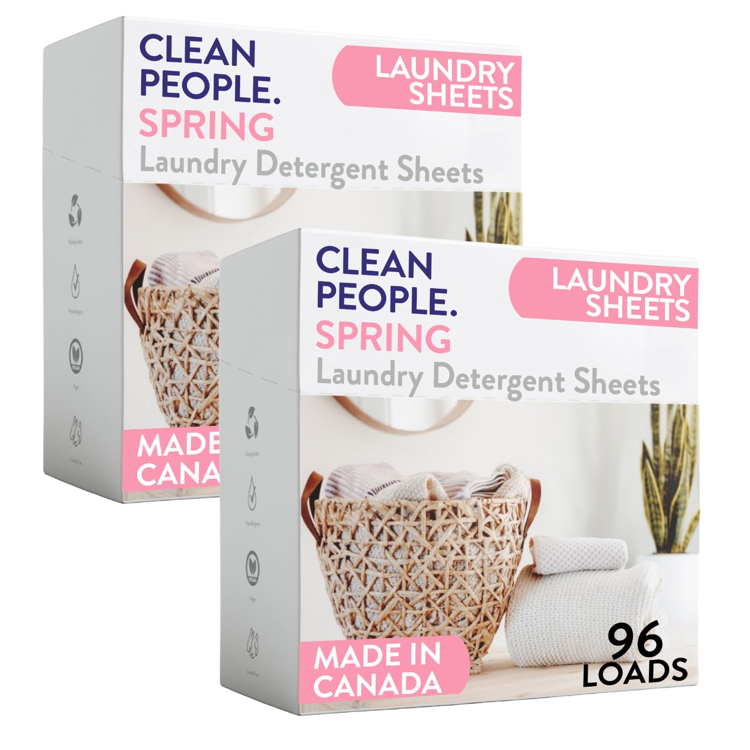 Clean People Laundry Detergent Sheets – Ultra Concentrated