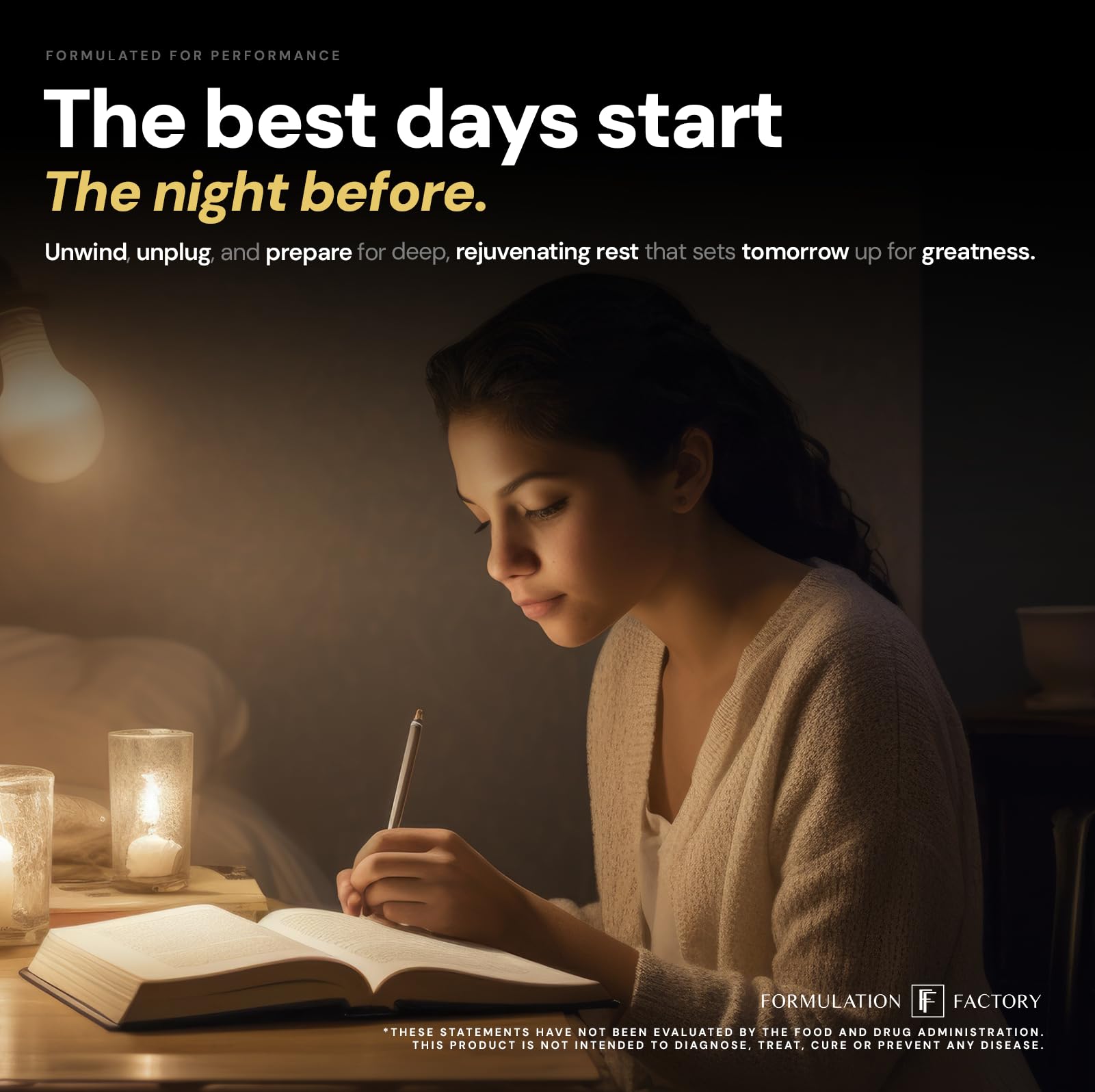 Formulation Factory The Night Before Magnesium Sleep Aid


