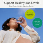 Prenatal Iron Ferrous Bisglycinate Chelate | Gentle & Clean

