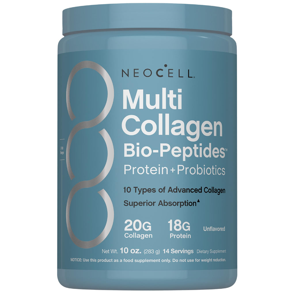 NeoCell Multi Collagen Bio-Peptides Powder with HA