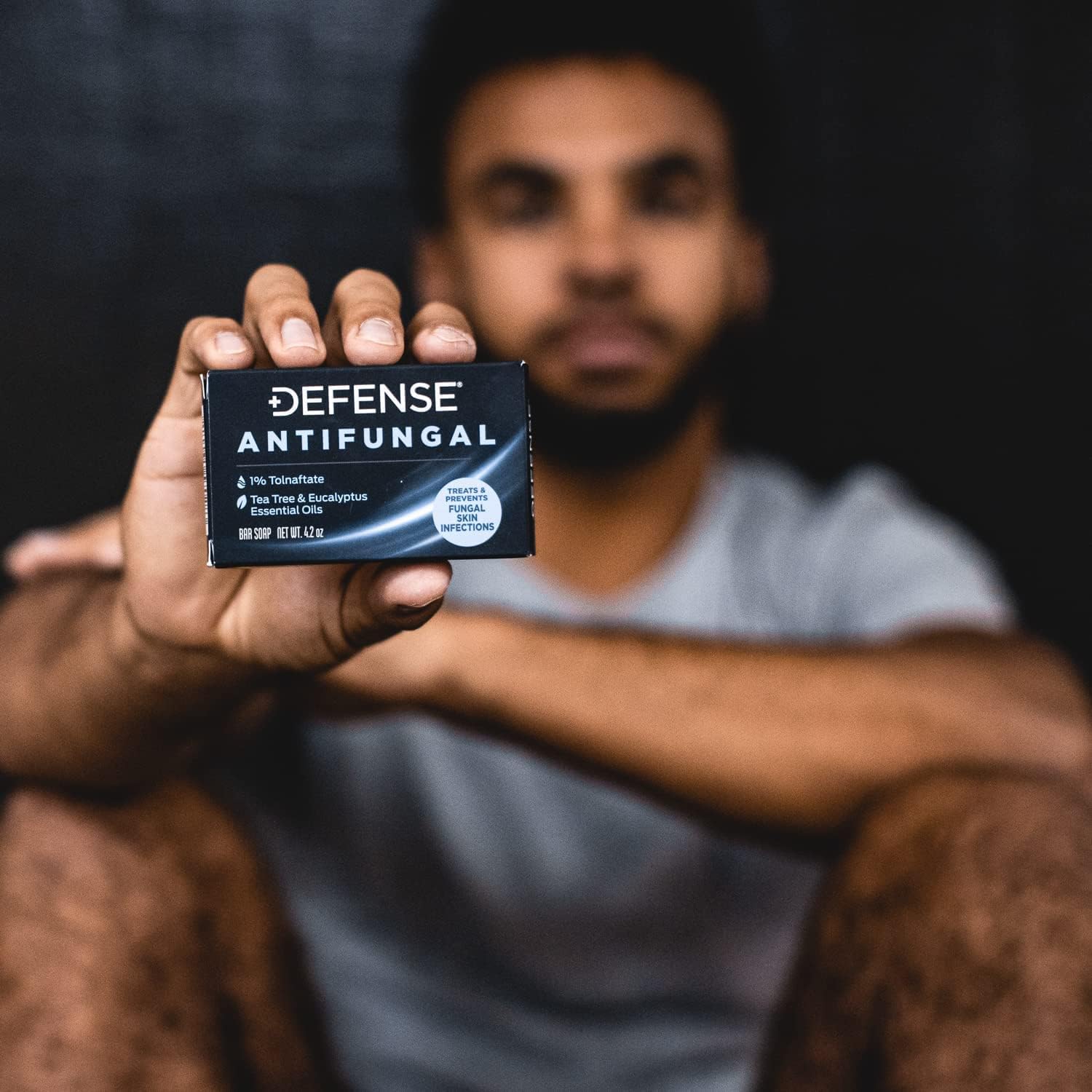 Defense Antifungal Bar Soap with Tolnaftate

