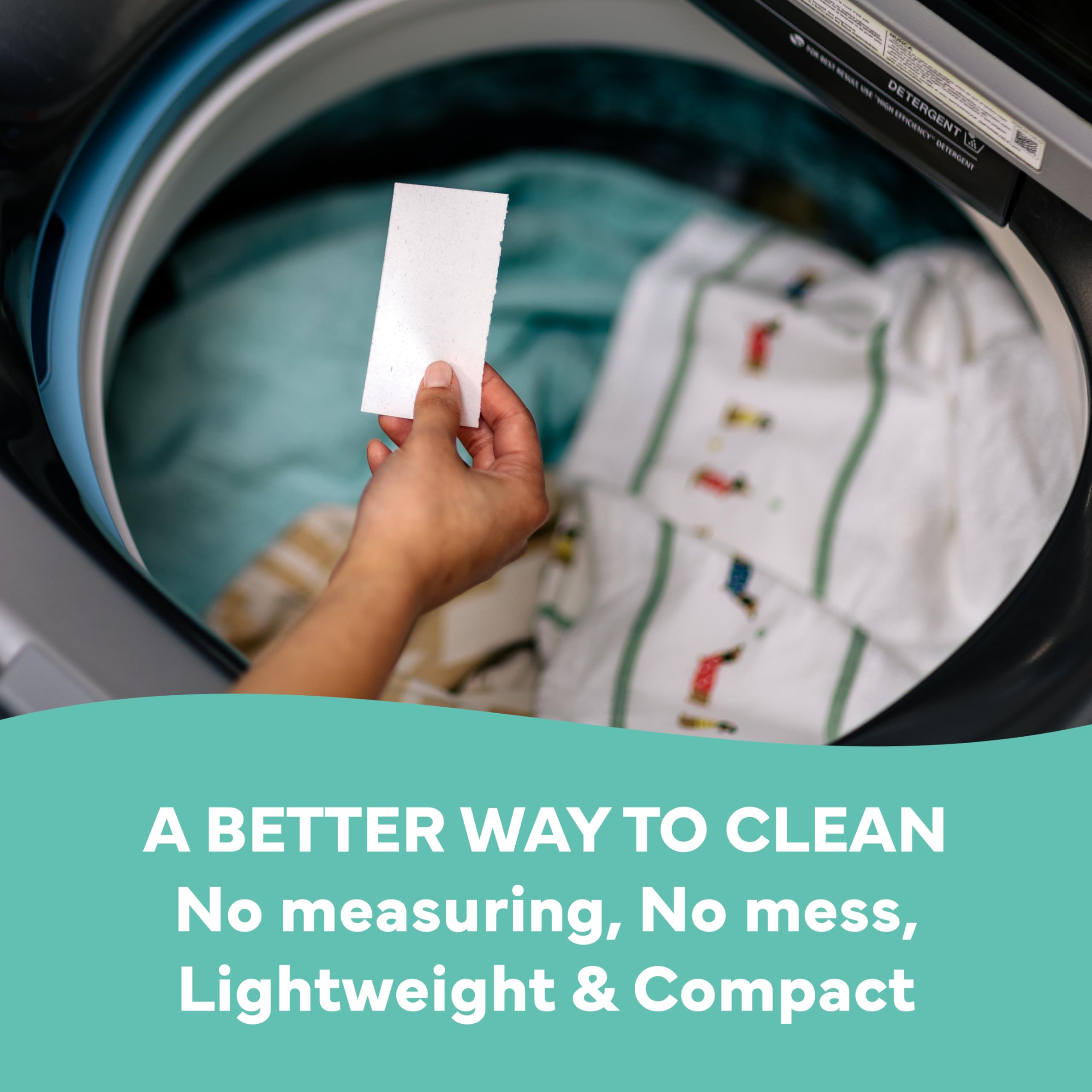 Tru Earth Compact Dry Laundry Detergent Sheets Eco-Strips

