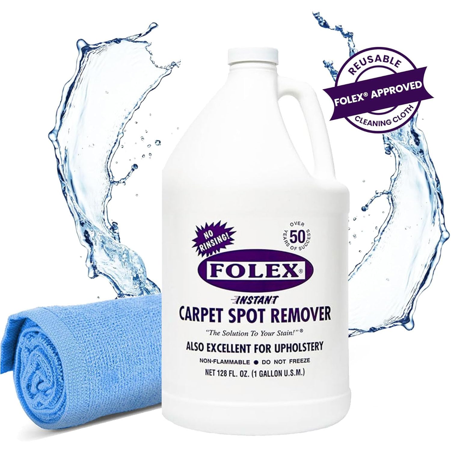 FOLEX Instant Carpet Spot Remover - Stain Elimination

