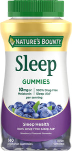 Nature’s Bounty Melatonin Gummies 10 mg Sleep Support


