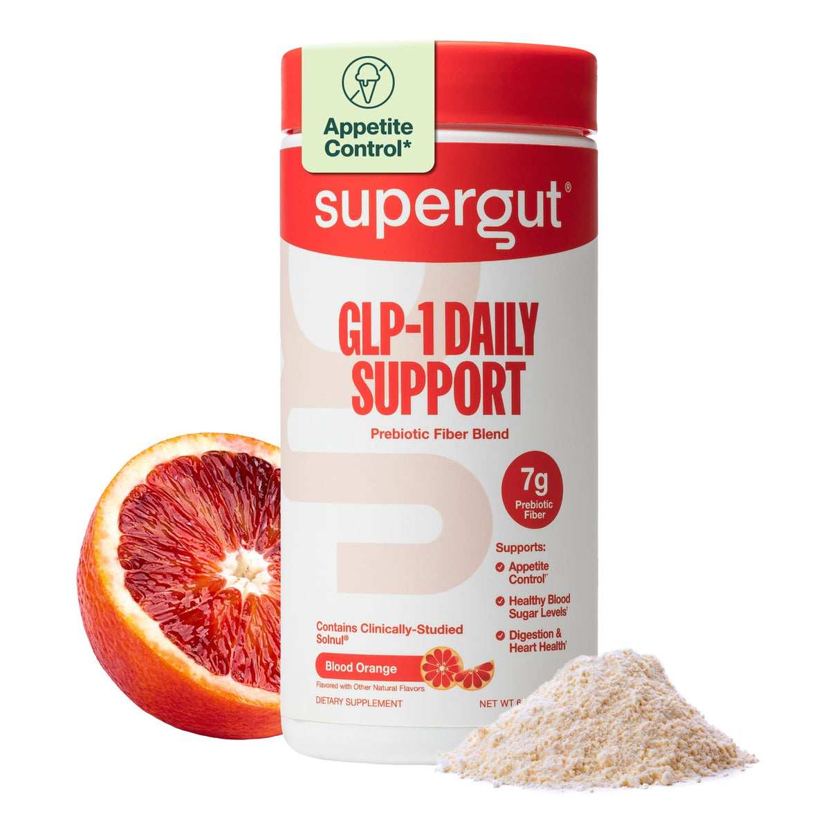 Supergut GLP-1 Daily Support - Plant-Based Fiber Drink Mix