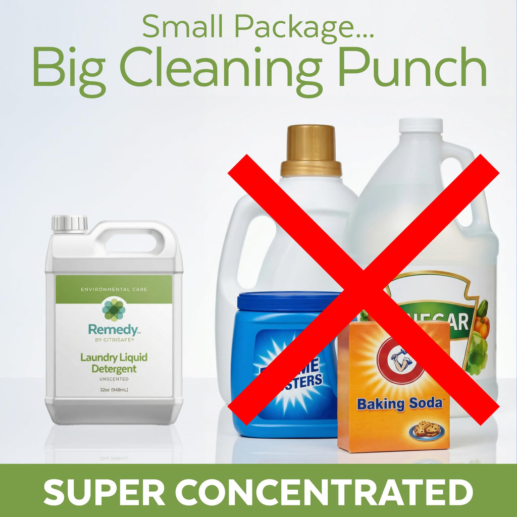 Remedy Laundry Detergent for Odor & Residue Removal


