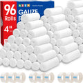 AZEN Gauze Roll Bandages for Wound Care - Non-Stick