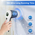 PUFTEM Cordless Electric Spin Scrubber Replaceable Heads

