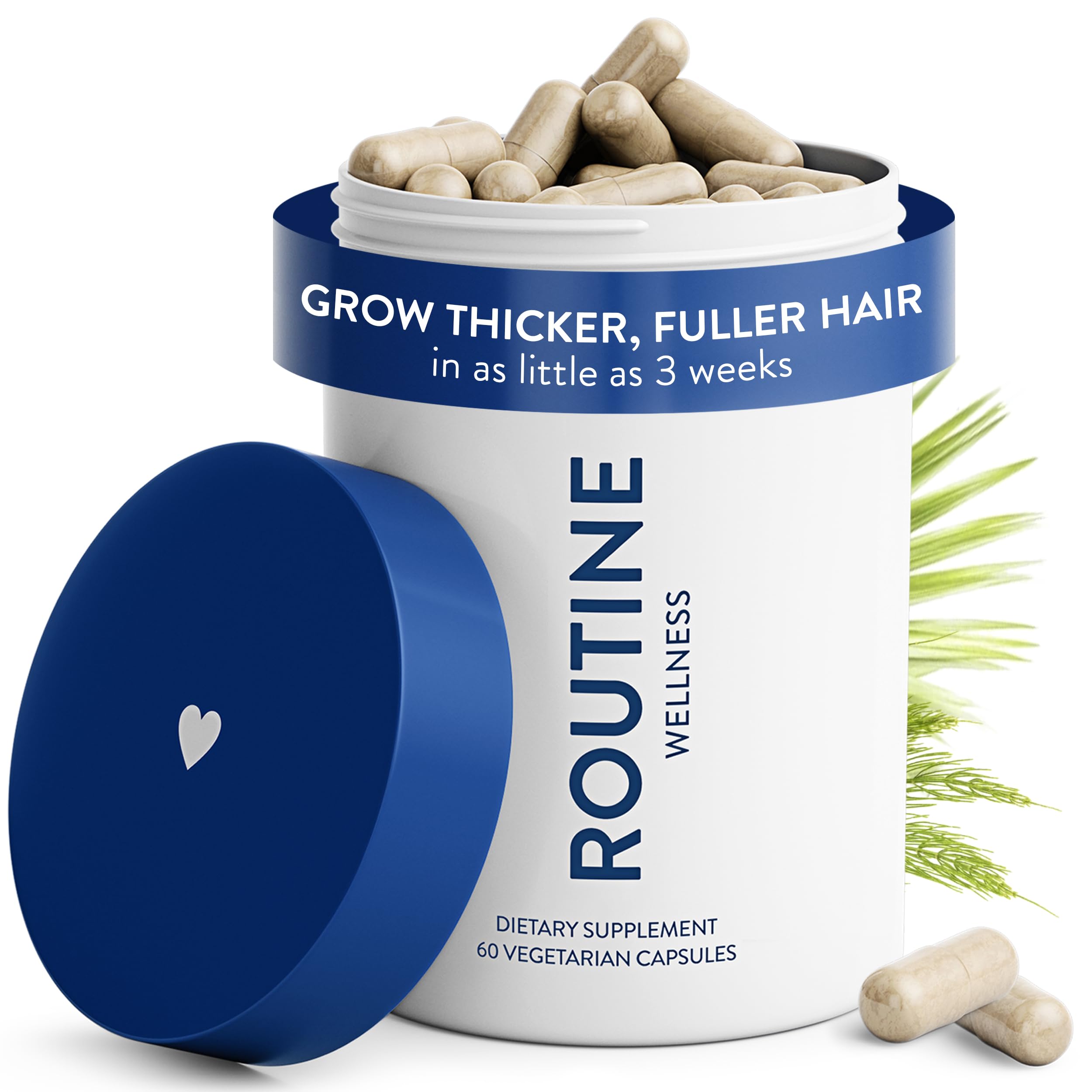 Routine Wellness Hair Growth Supplement Biotin and Nutrients

