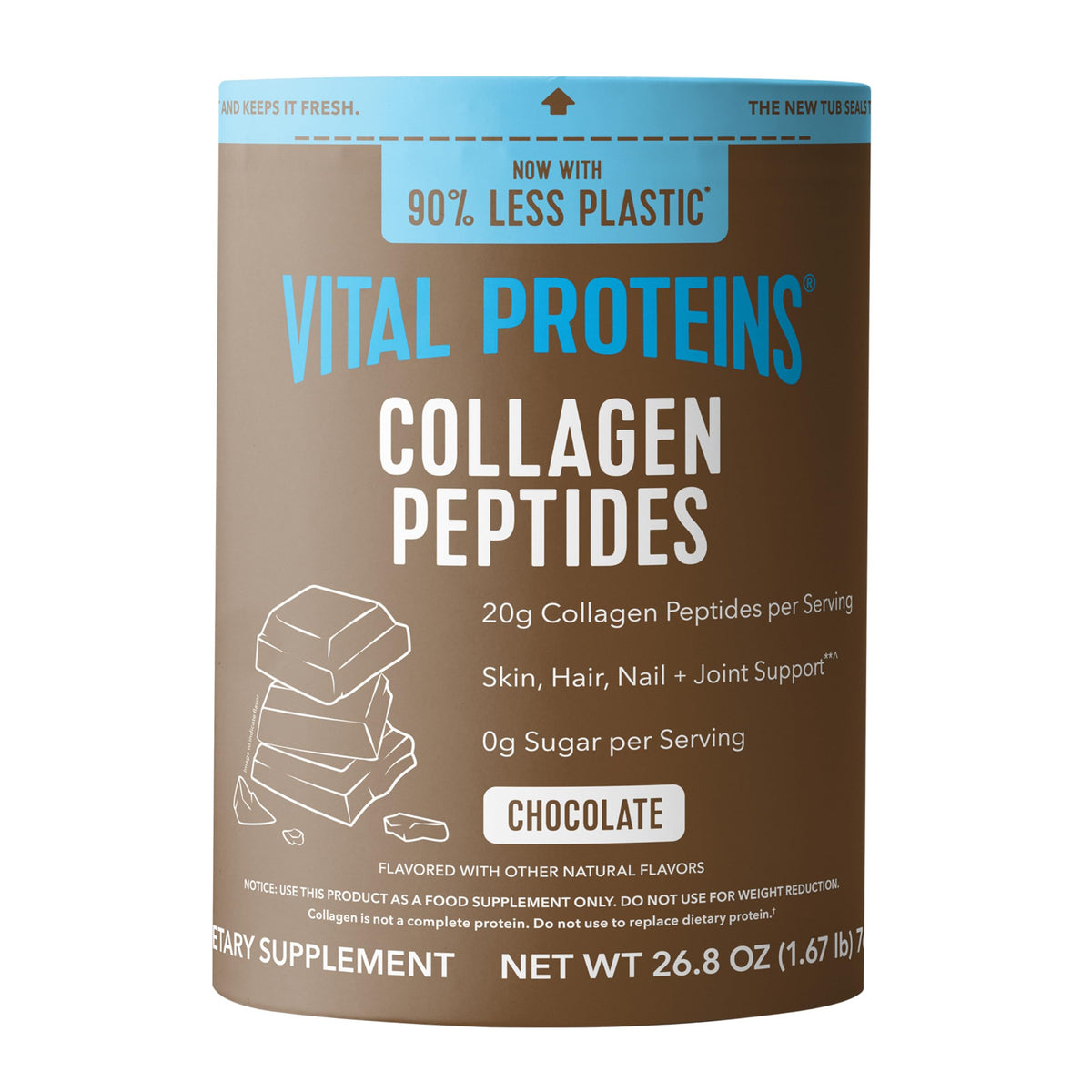 Vital Proteins Collagen Peptides Powder Supplement, Hydrolyzed