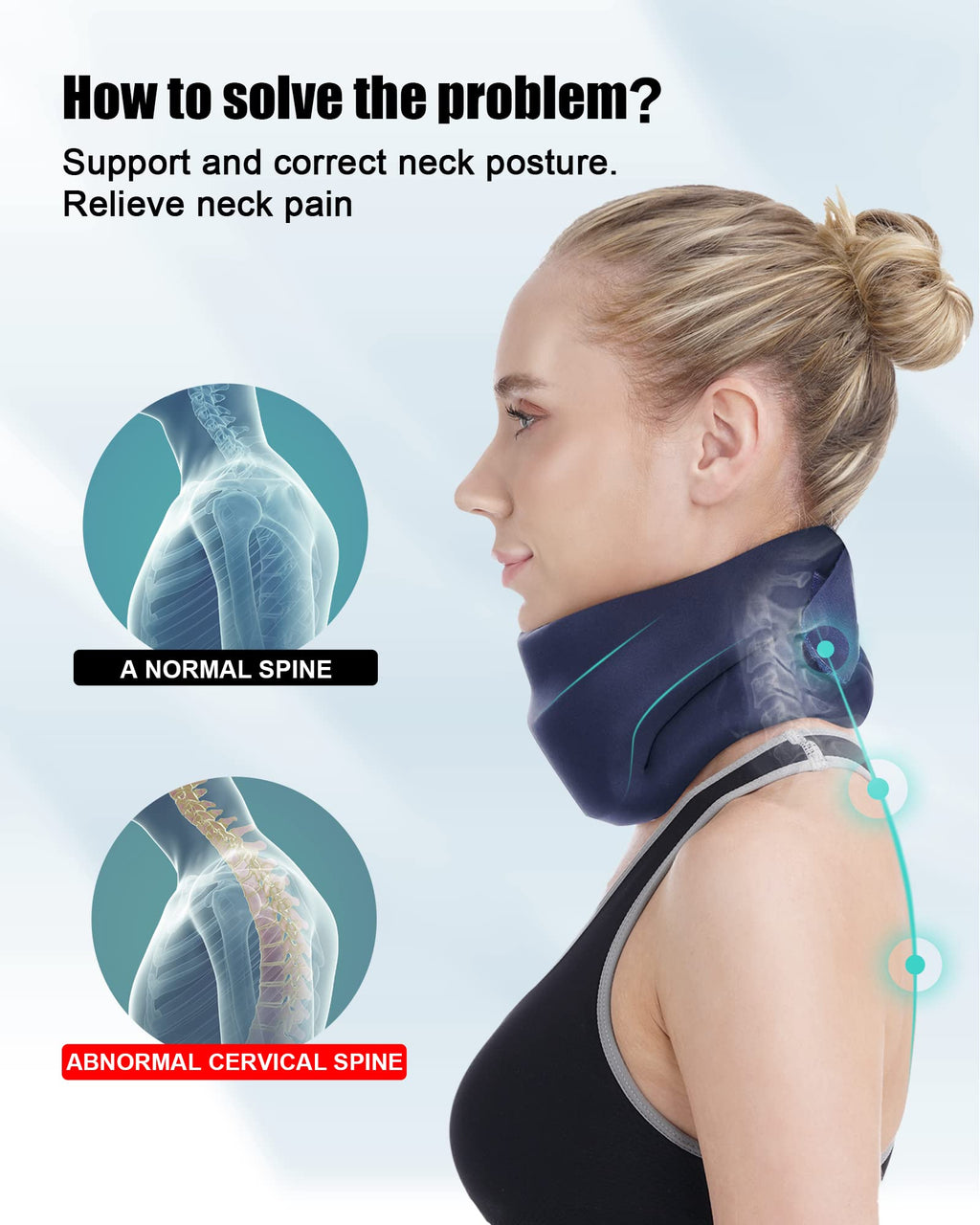Neck Brace for Sleeping Cervical Collar Relief

