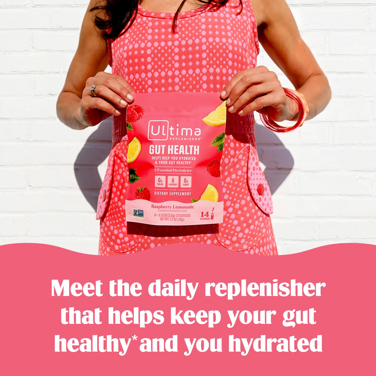 Ultima Replenisher Electrolytes Raspberry Lemonade

