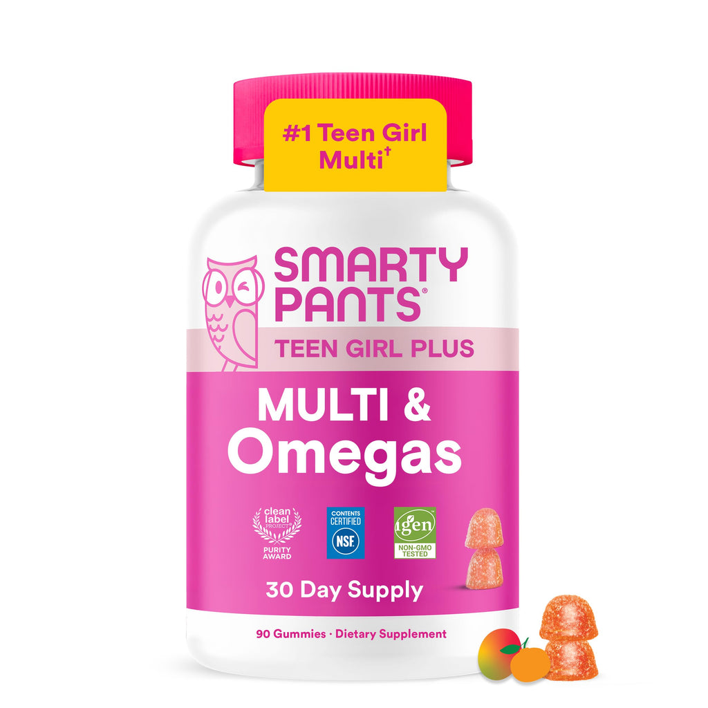 SmartyPants Teen Girl Multivitamin Gummies

