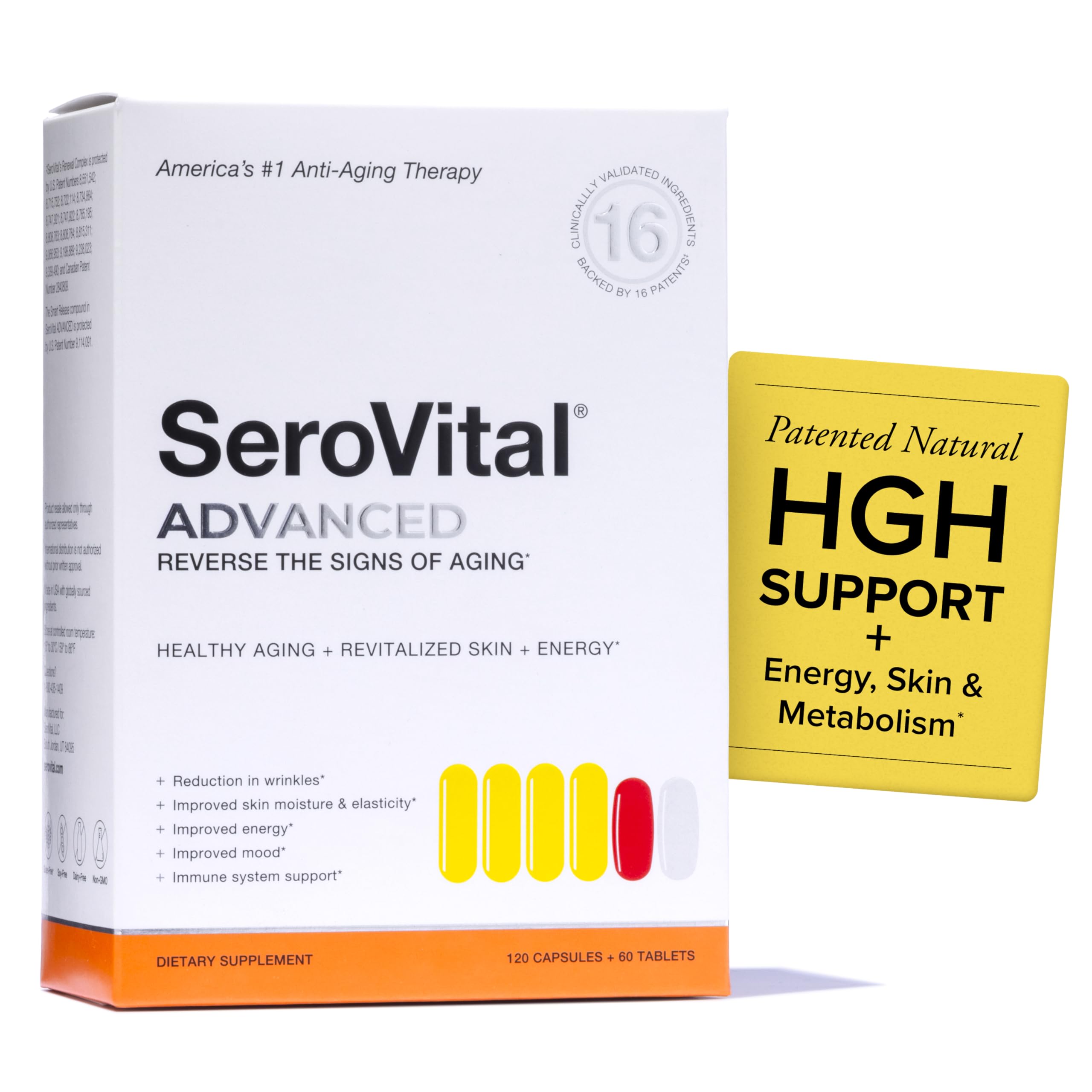 SeroVital Advanced HGH Supplement for Energy & Metabolism

