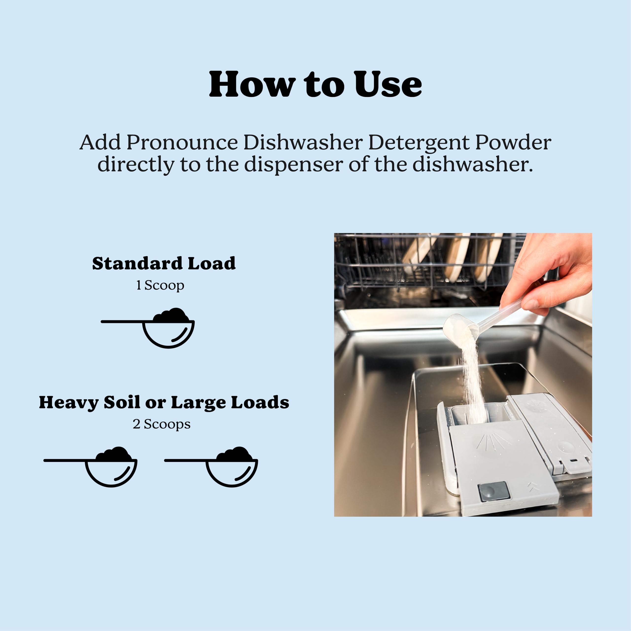 Pronounce Fragrance-Free Dishwasher Detergent Powder

