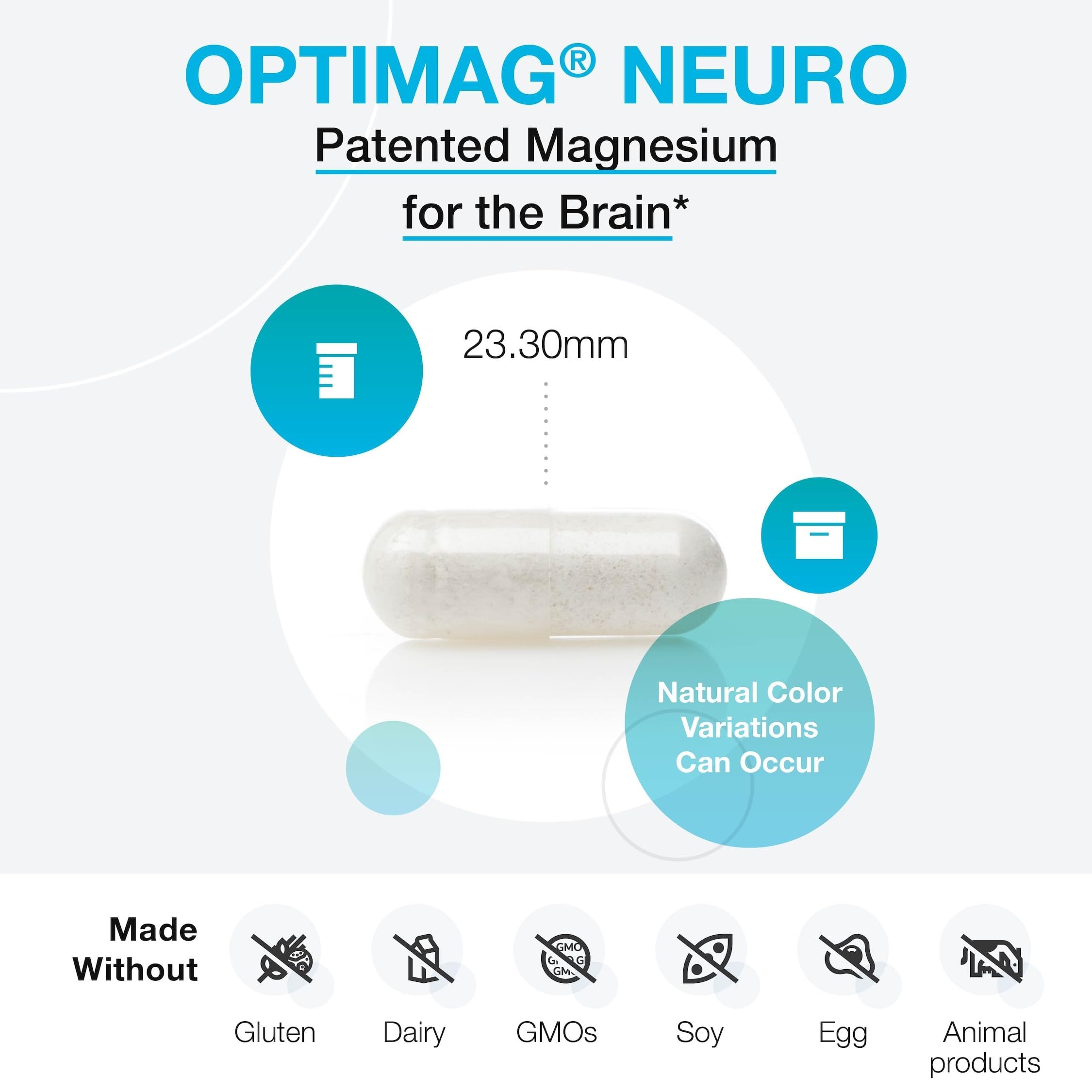 XYMOGEN OptiMag Neuro Magnesium L-Threonate for Brain

