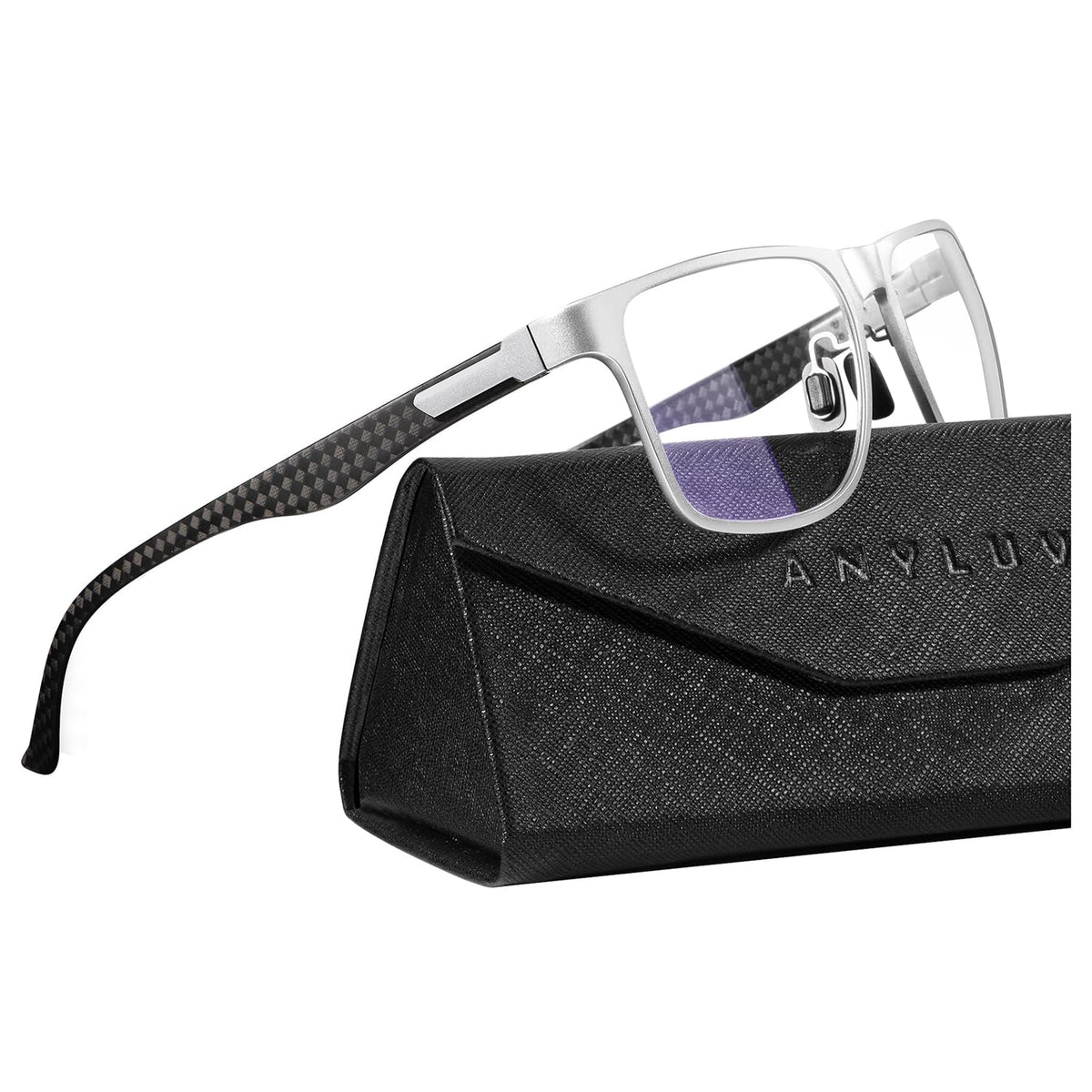 ANYLUV Light-Blocking Computer Glasses for Screens and Eye Protection