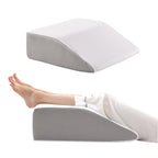 Bedluxe Leg Elevation Pillow Memory Foam Top for Leg Support

