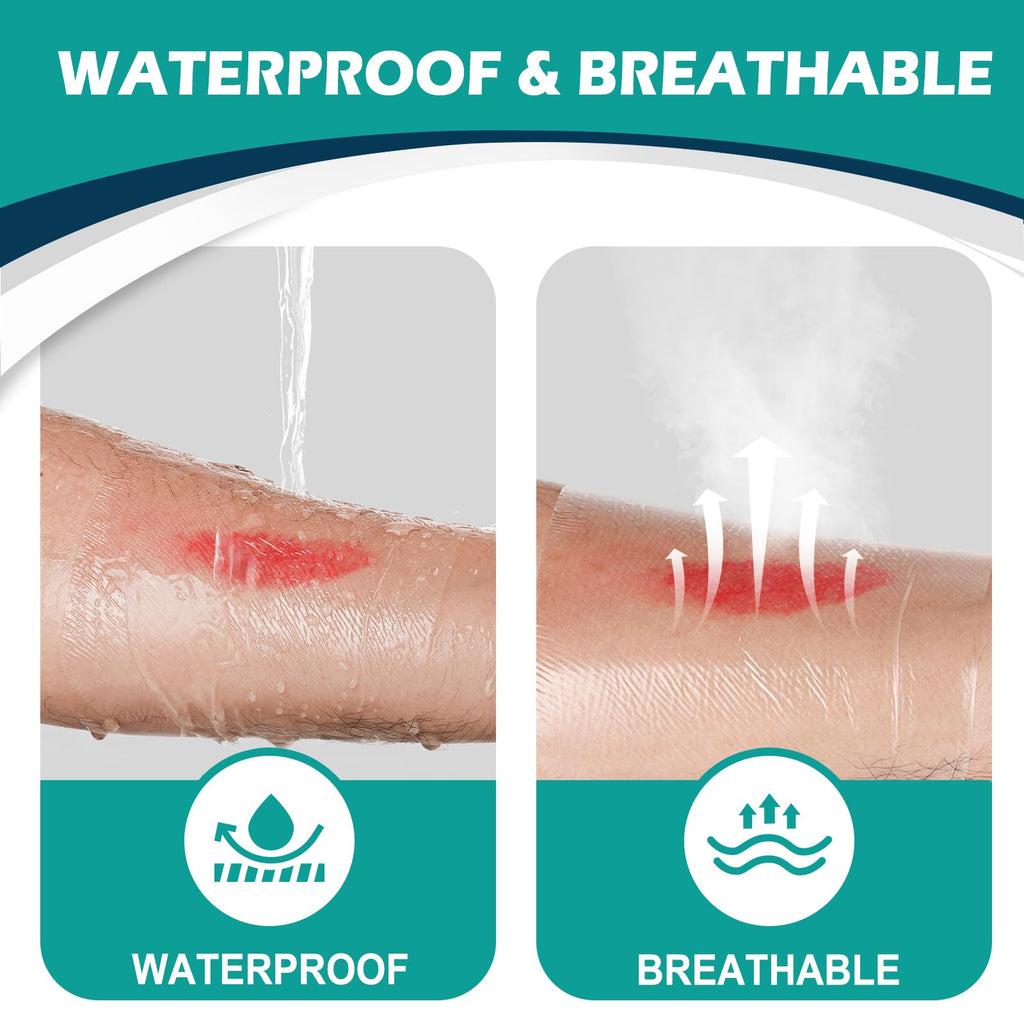Transparent Film Dressing Waterproof Breathable - Wound Care

