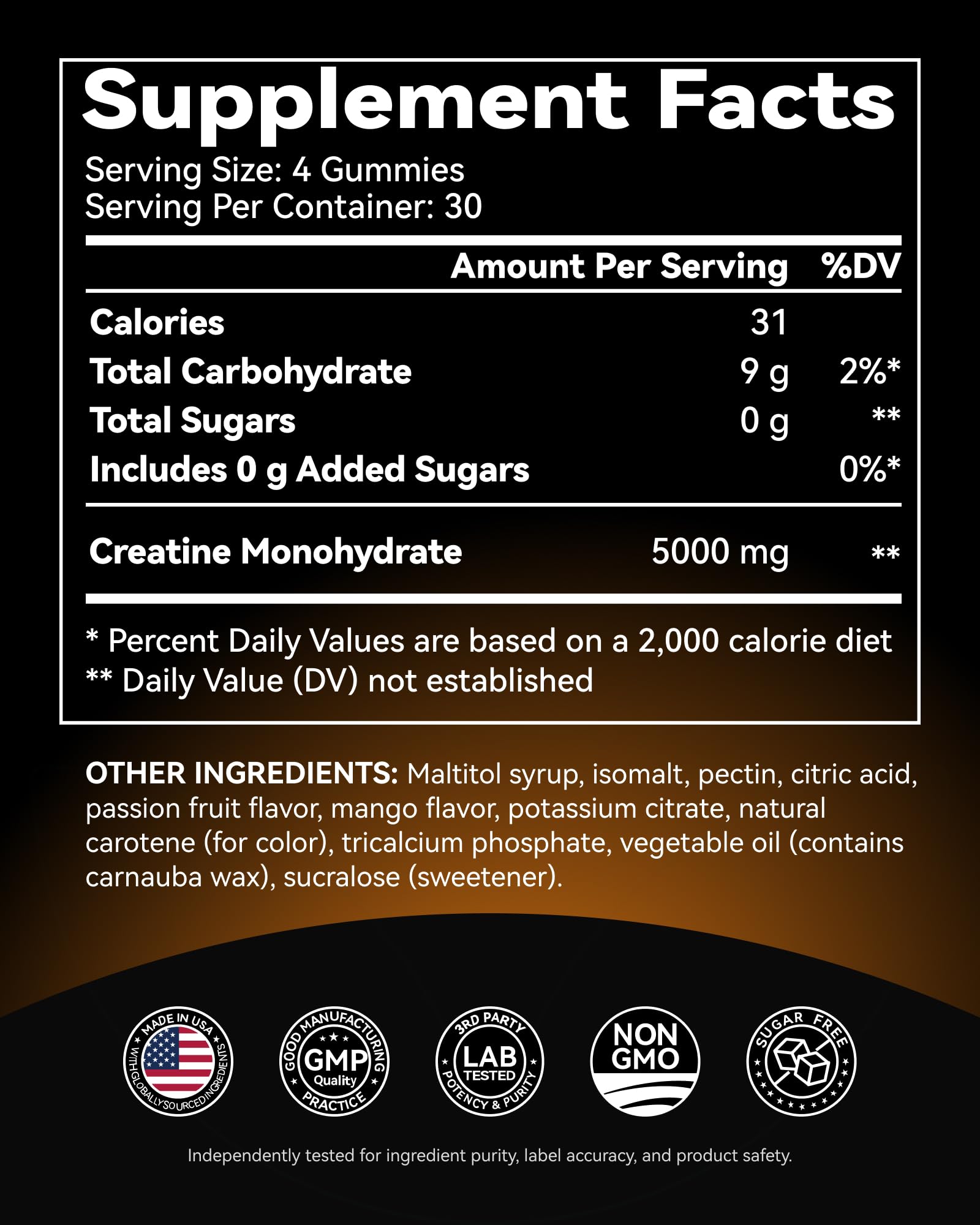 Inner Brightness Creatine Gummies | Muscle Energy

