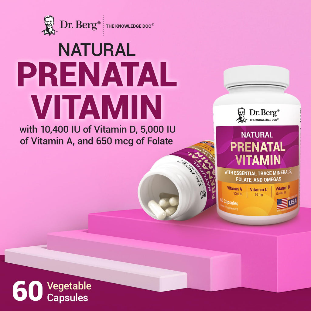 Dr. Berg Prenatal Multivitamin for Women | Pregnancy Support

