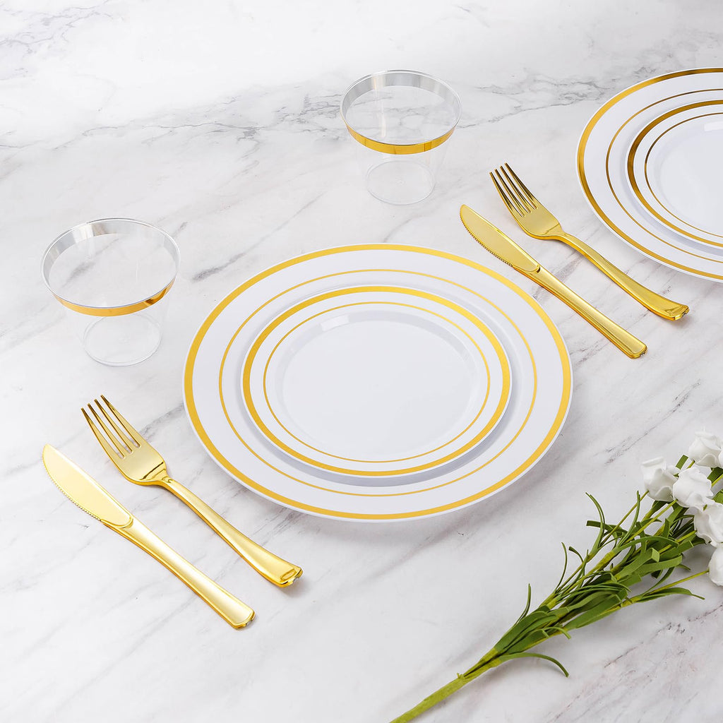 Goodluck Disposable Party Dinnerware Set

