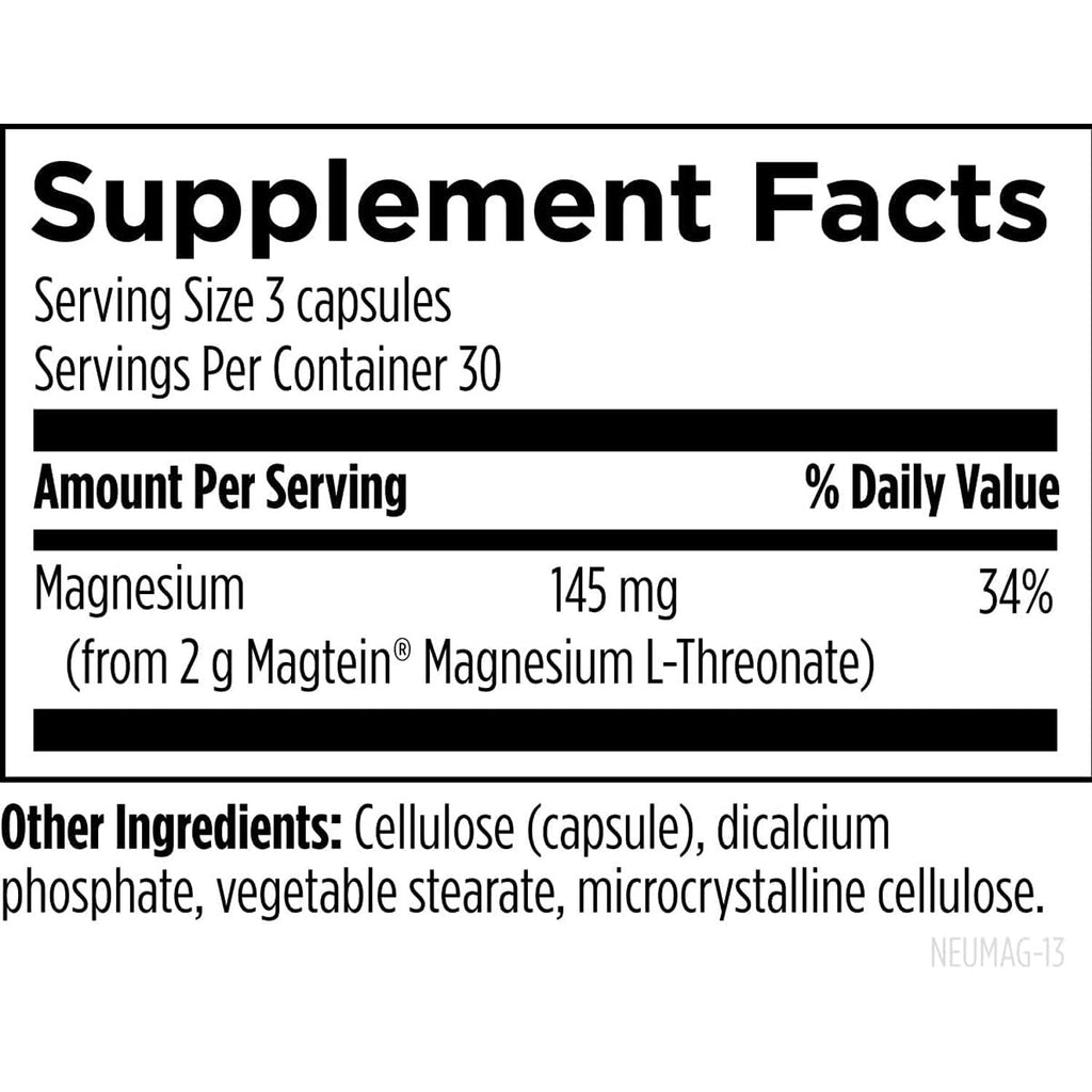 Designs for Health NeuroMag Magnesium L-Threonate Brain Health

