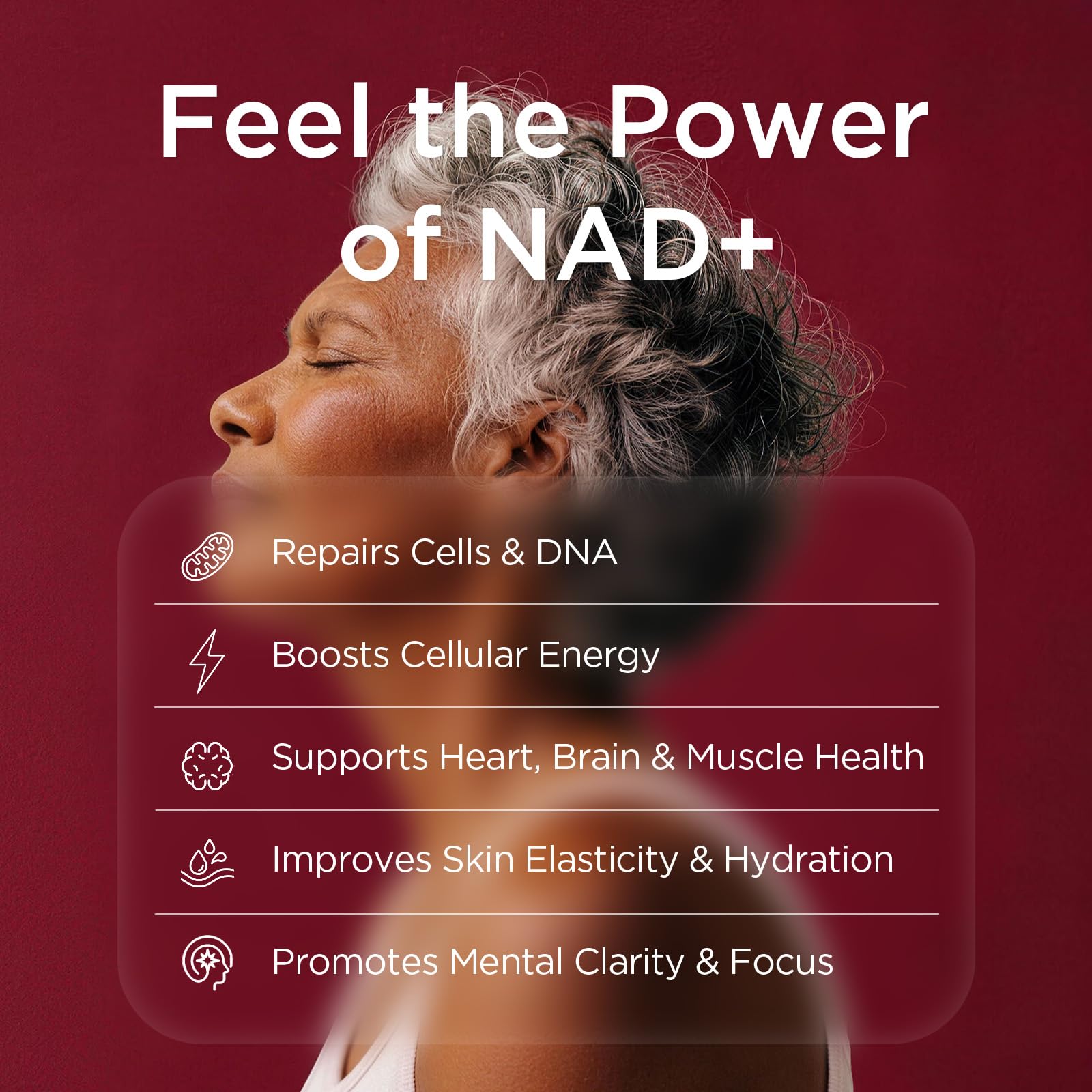 NAD+ Supplement for Women by Selerb | Energy & Skin Health

