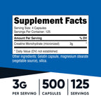 Nutricost Micronized Creatine Monohydrate Supplement - GMP

