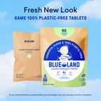 BLUELAND Laundry Detergent Tablets - Plastic-Free & Eco-Friendly

