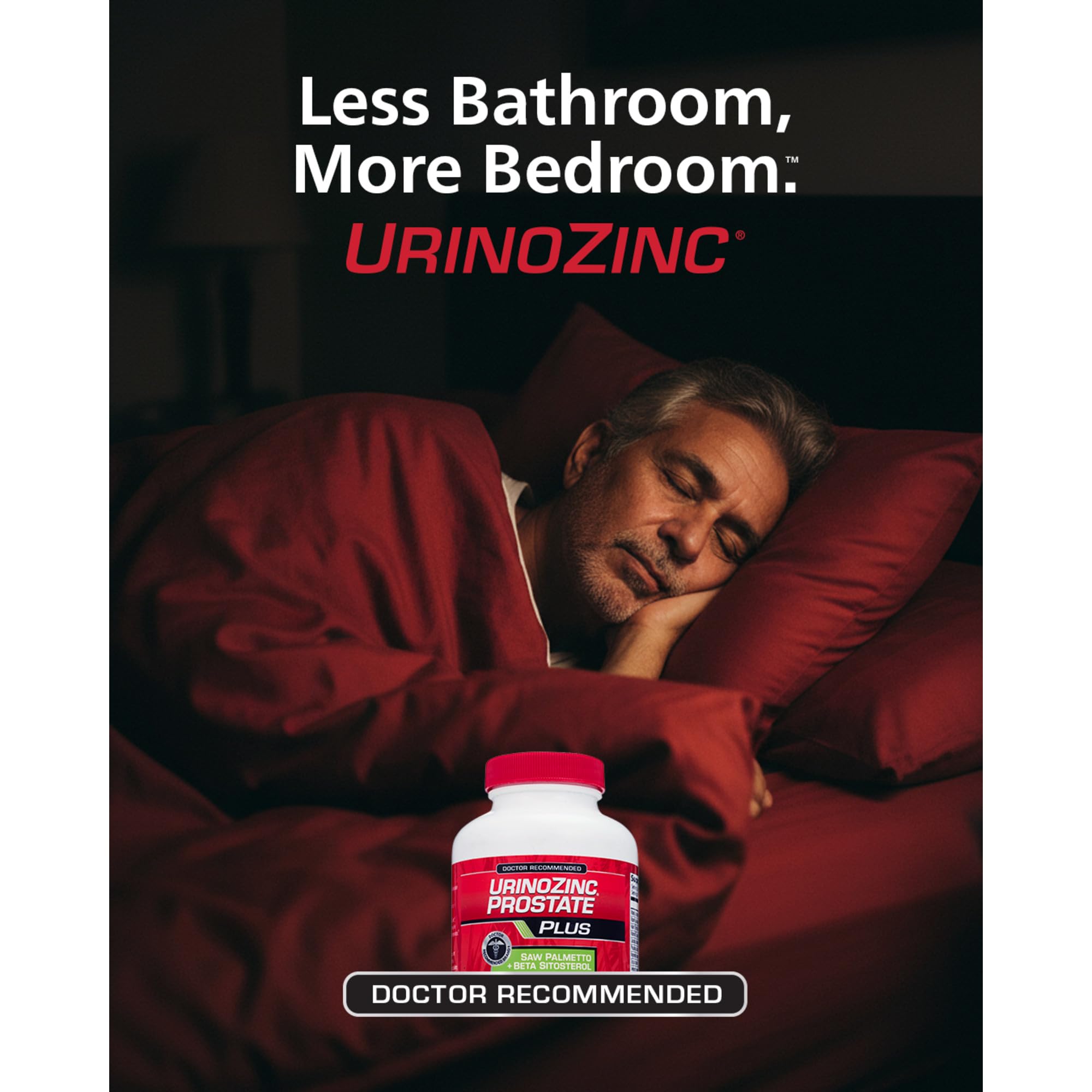 Urinozinc Plus Prostate Supplement with Beta-Sitosterol

