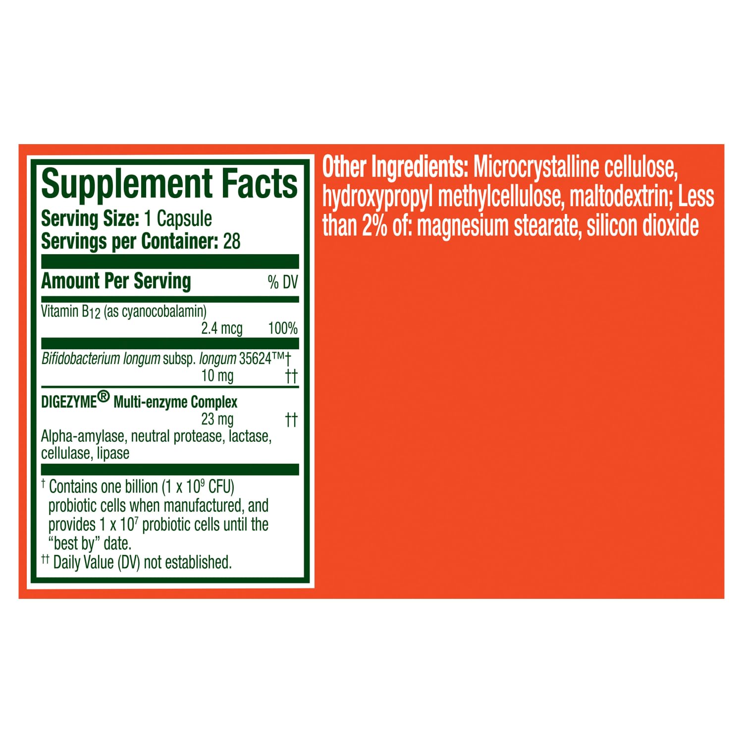 Align Probiotic Bloating Relief for Digestive Health

