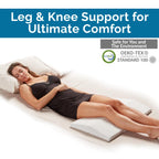ComfiLife Lumbar Support Pillow - Memory Foam for Back Pain

