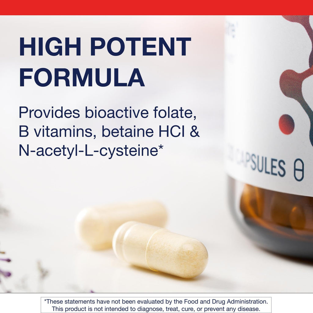 Metagenics MethylCare Folate L-5-MTHF, B12, B6 NAC & Betaine

