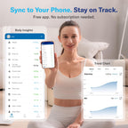 Alcedo Smart Body Fat Scale | Health Metrics Tracker

