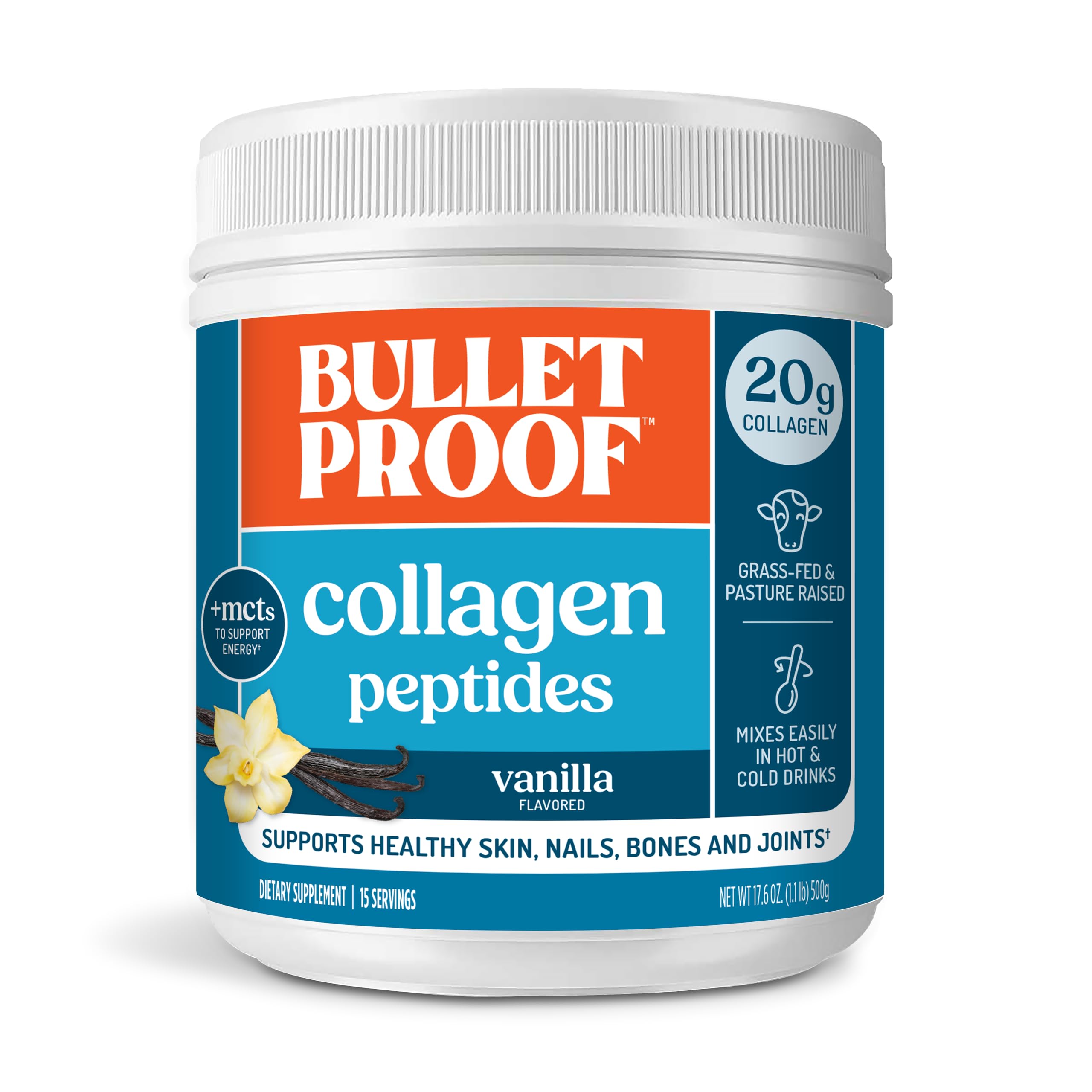 Bulletproof Grass-Fed Collagen Peptides Packets