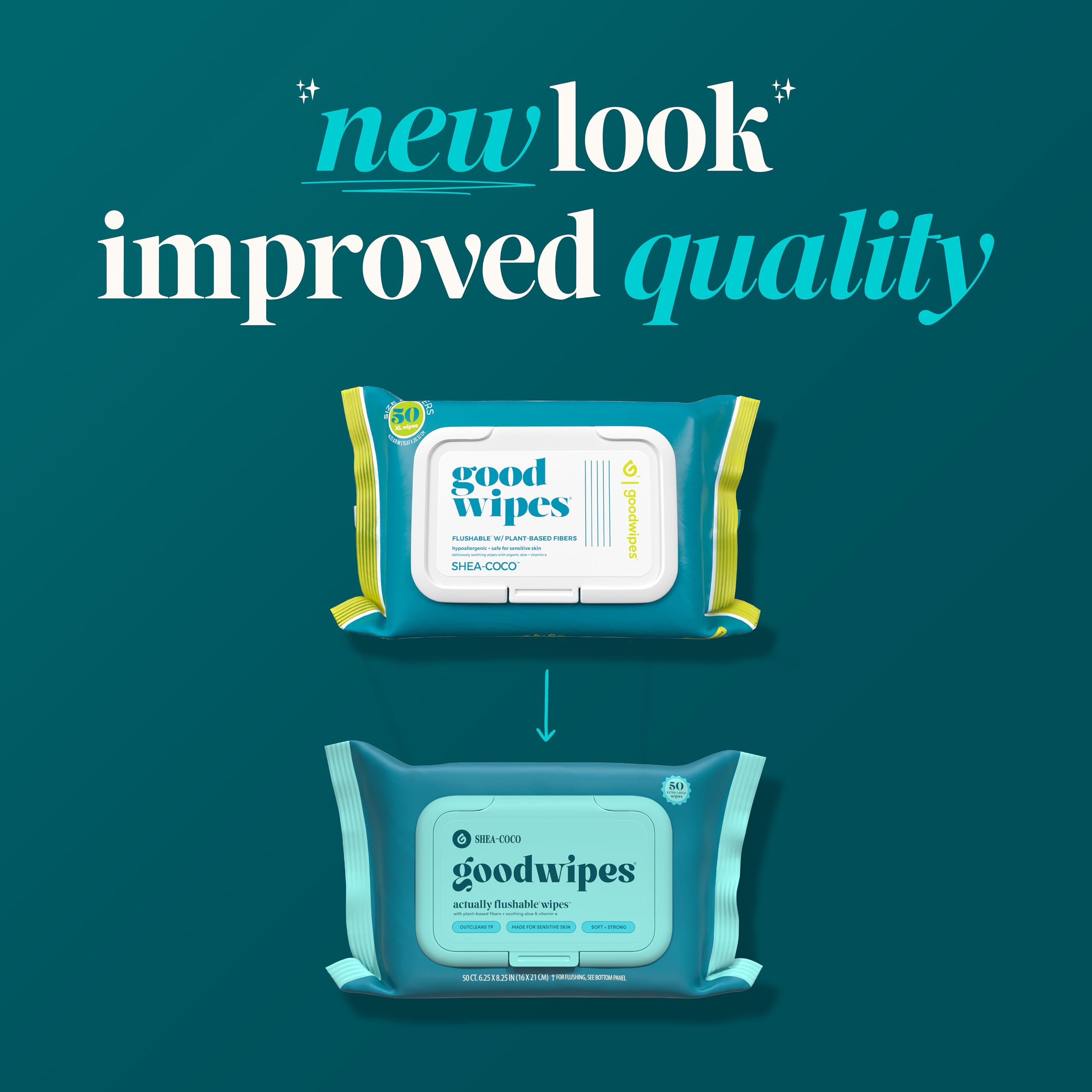 Goodwipes Flushable Wipes for Adults - Septic Safe


