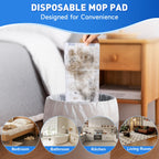 Swiffer WetJet Mop Pad Refills | Disposable Microfiber Pads

