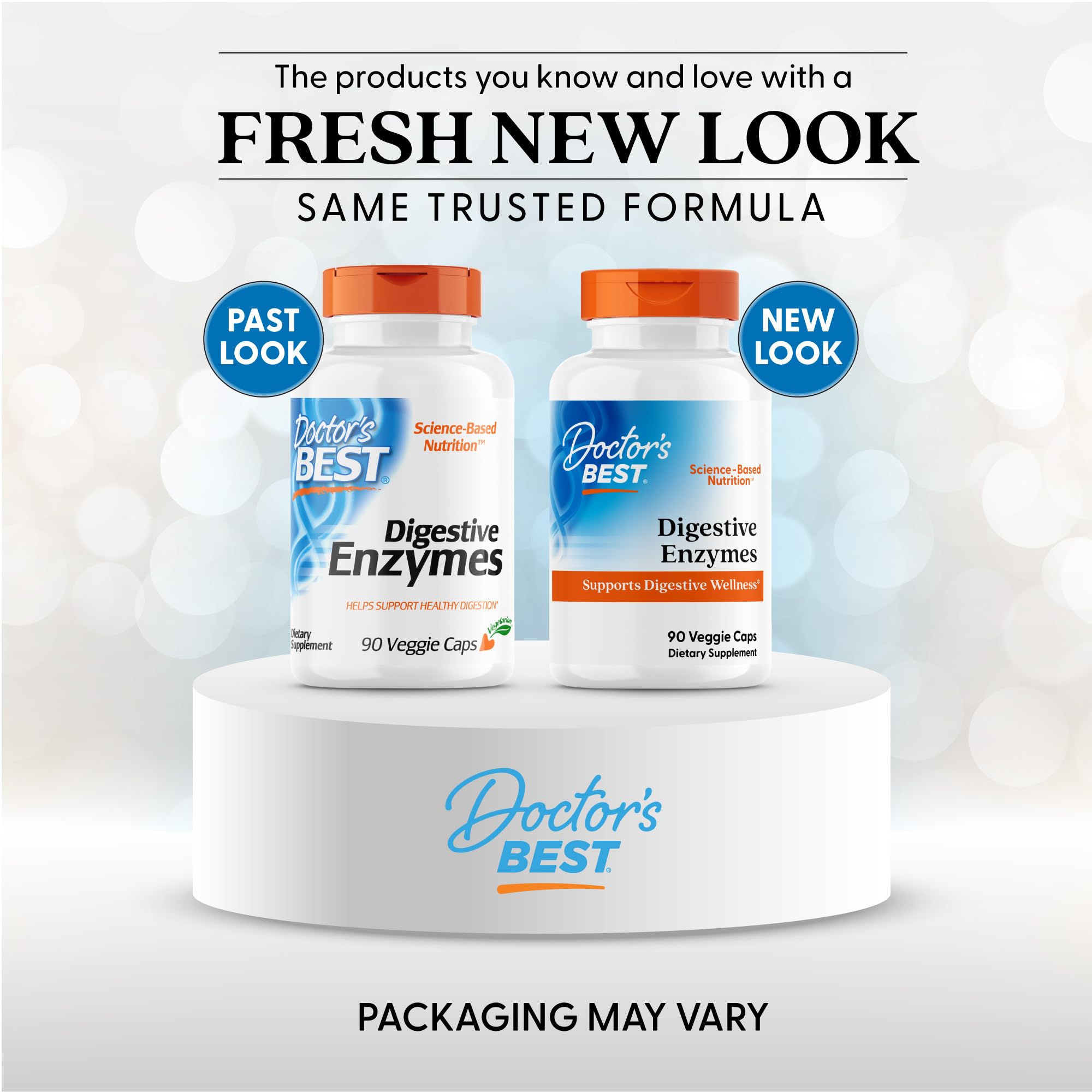 Doctor's Best Digestive Enzymes with Amylase - Non-GMO Vegetarian

