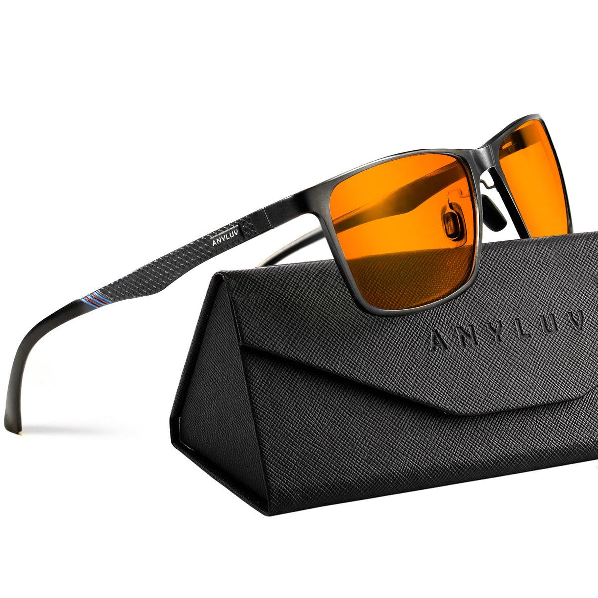 ANYLUV Light-Blocking Computer Glasses for Screens and Eye Protection