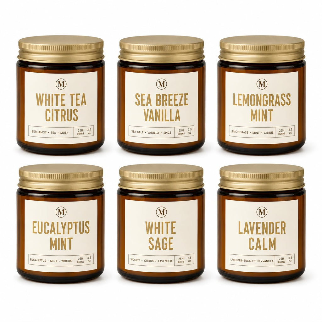 MIMURHYL Soy Wax Candle Gift Set