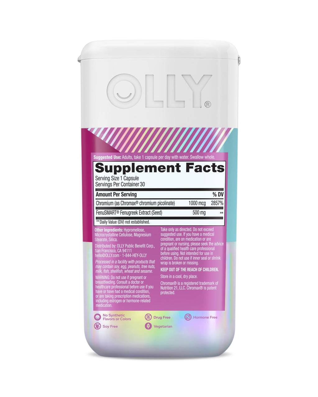 OLLY Balanced Perimeno Capsules for Hormonal Balance


