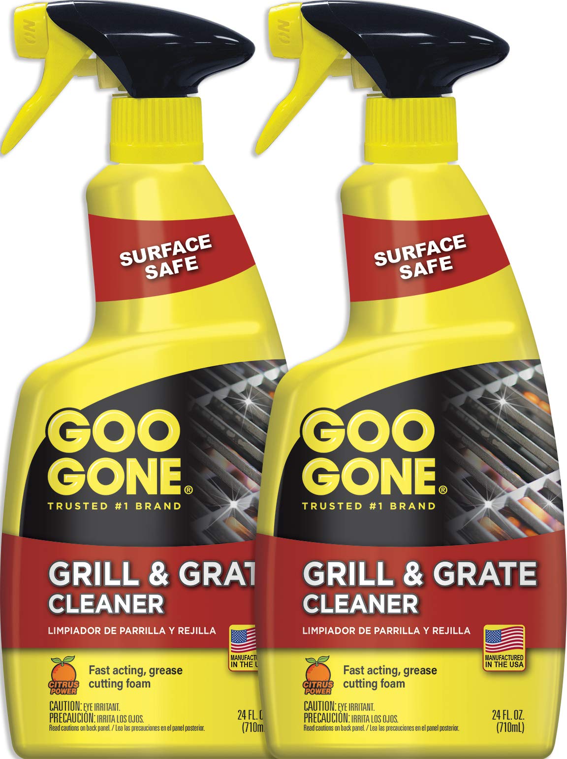 Goo Gone Grill and Grate Cleaner Spray for Grills and Smokers