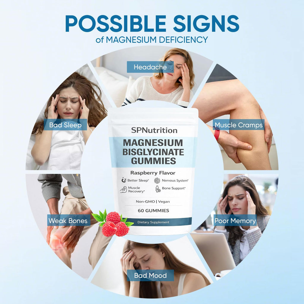 Spnutrition Magnesium Bisglycinate Supplement

