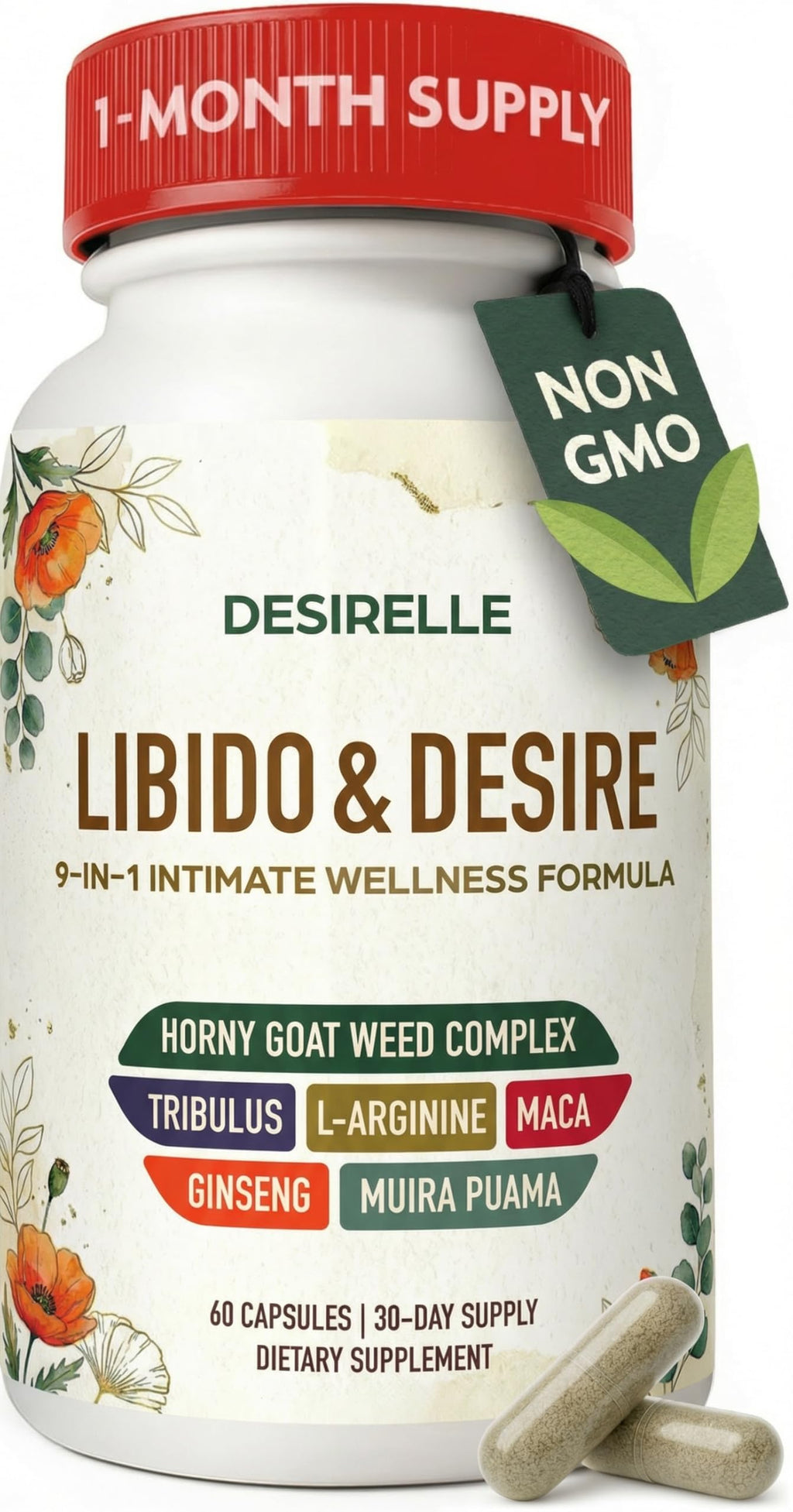 Women Libido Support Supplement with Horny Goat Weed


